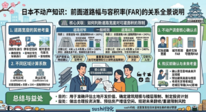 前面道路幅与容积率的关系（日本不动产知识）